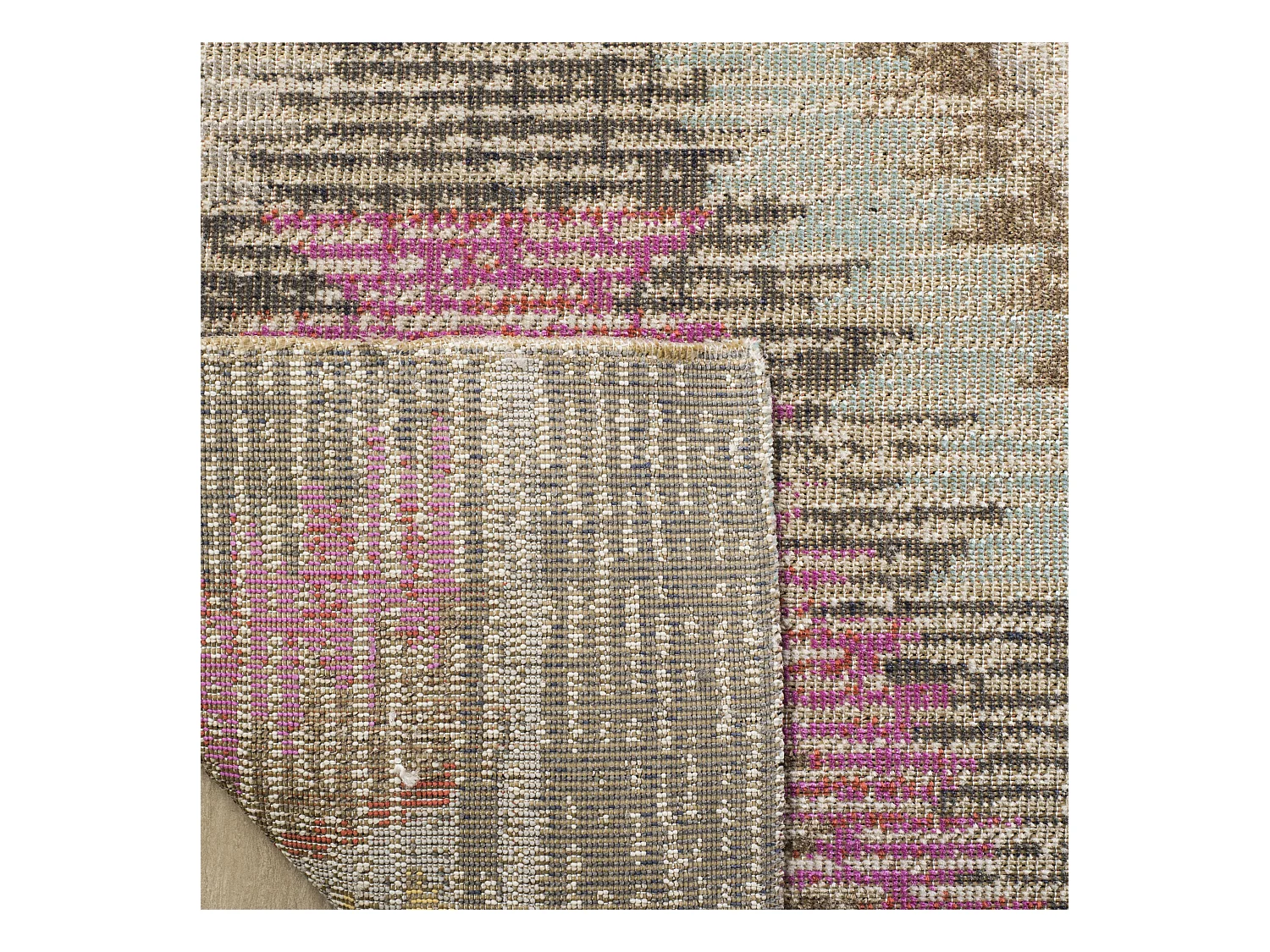 Tapis Gris/Multicolore 155 X 229 cm - Lotte