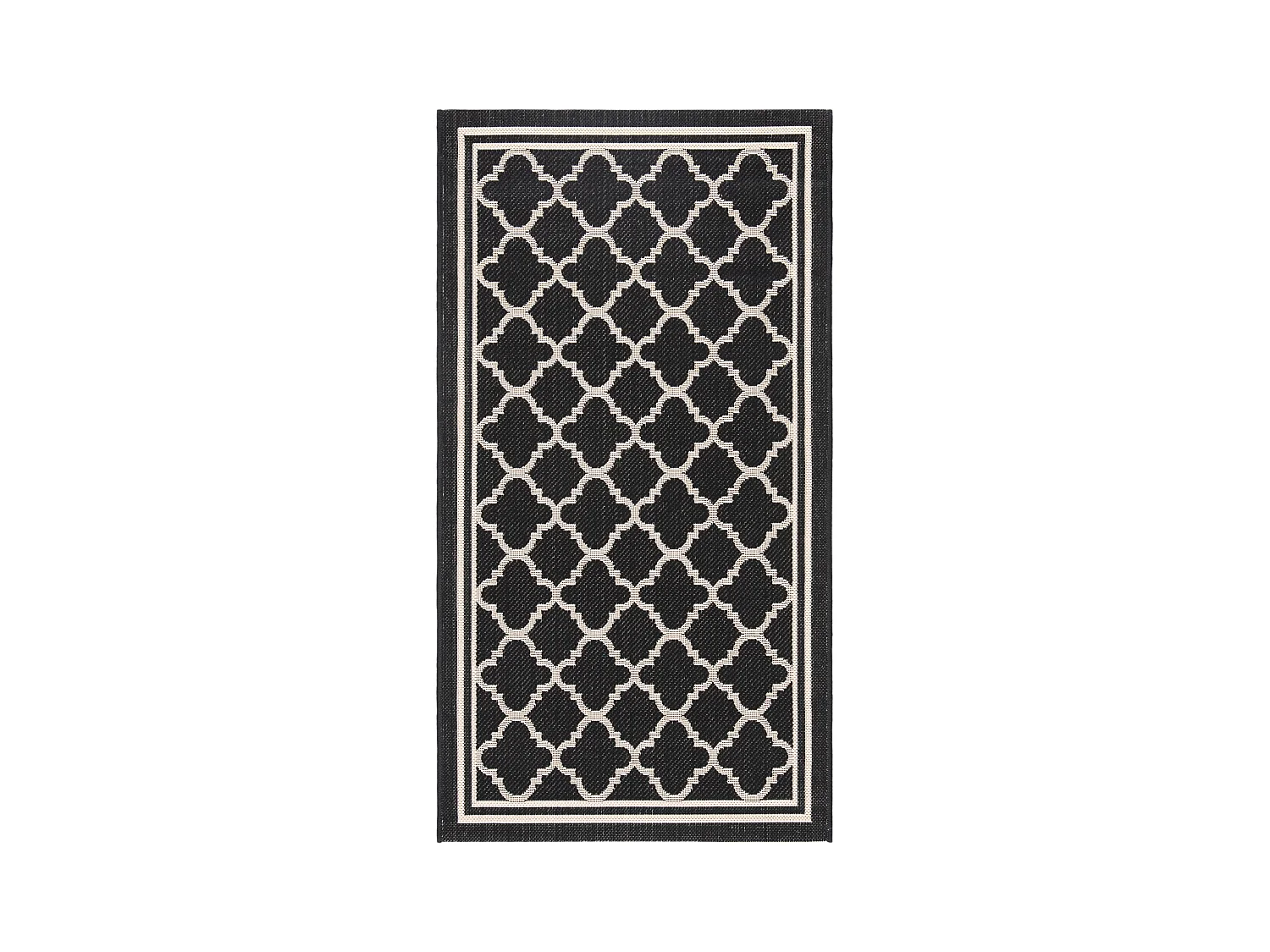 Tapis Noir/Neutre 122 X 170 cm - Bleeker
