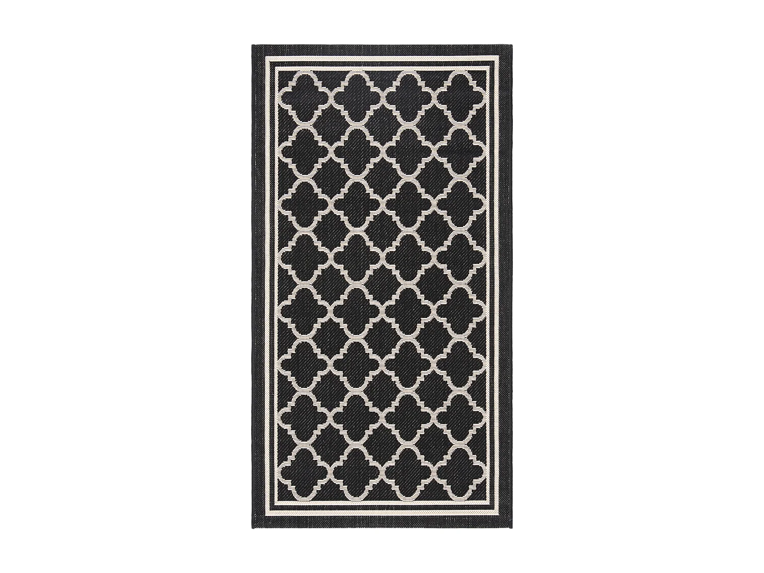 Tapis Noir/Neutre 122 X 170 cm - Bleeker