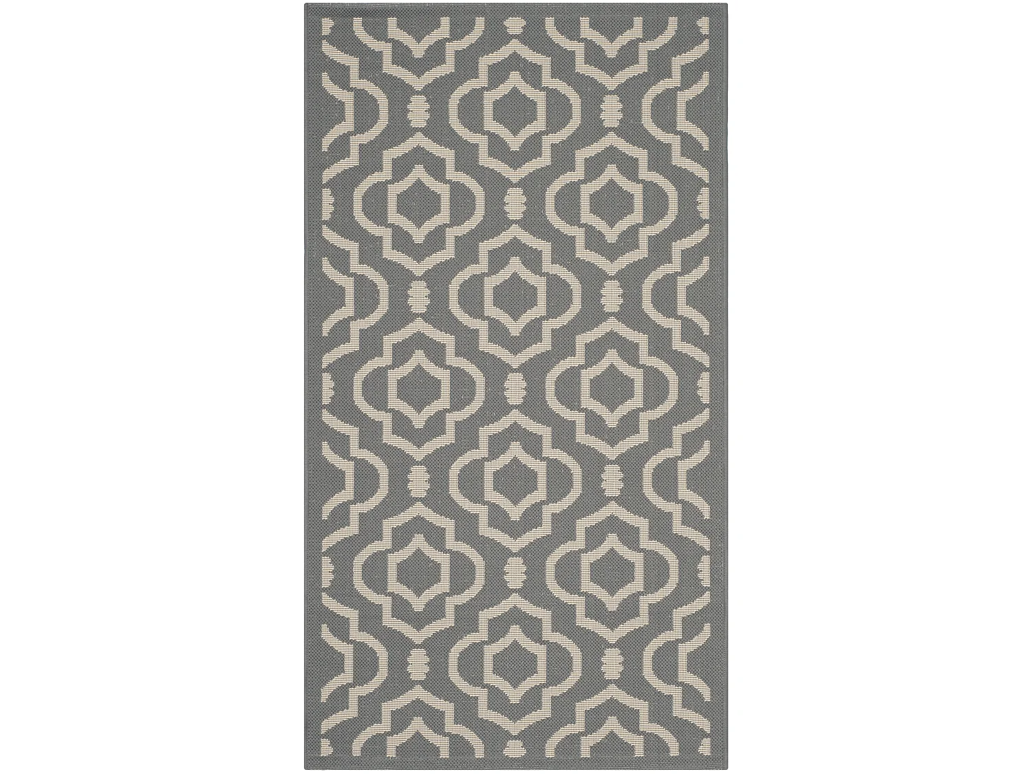 Tapis Gris/Neutre 122 X 170 cm - Mykonos