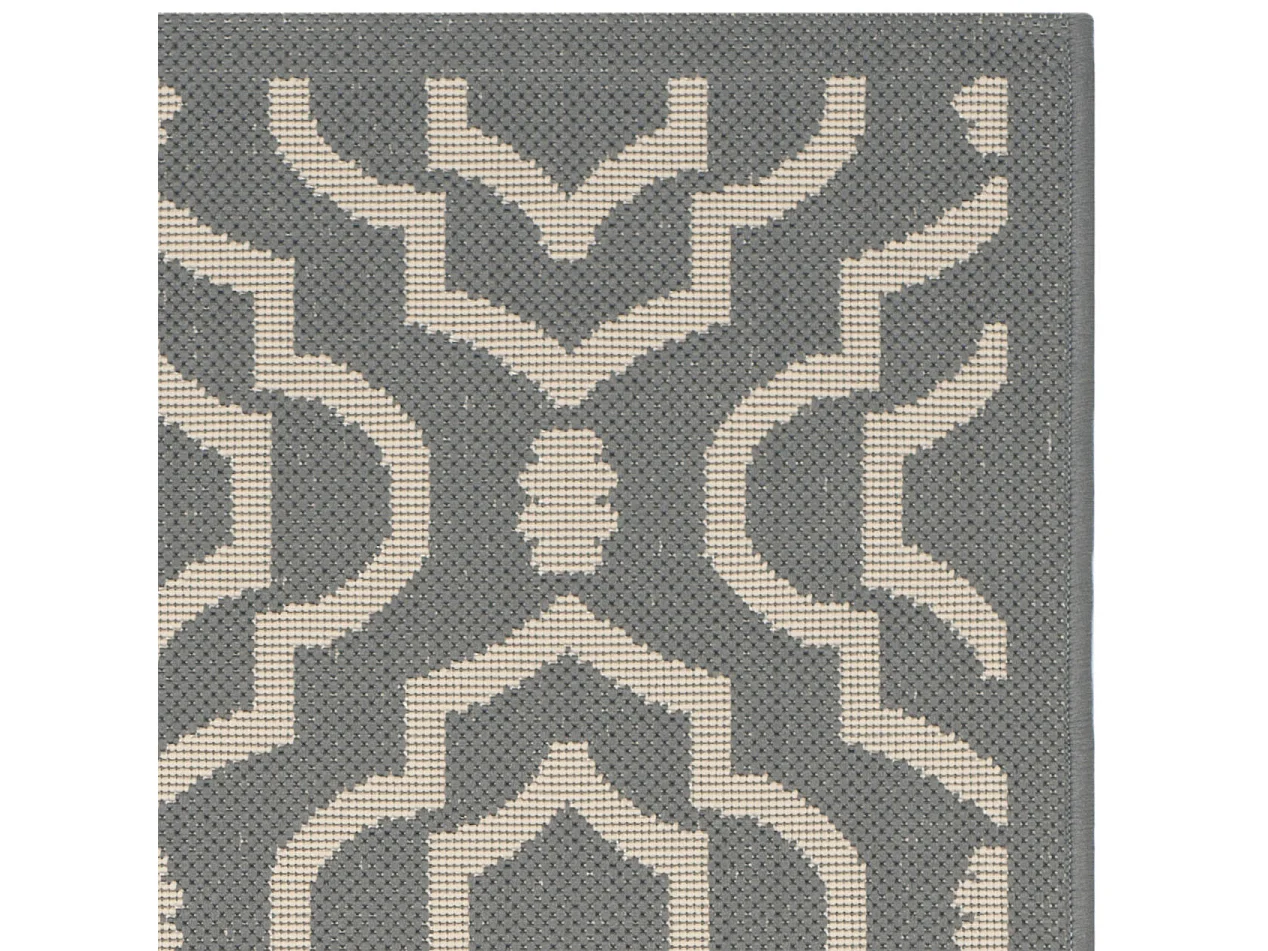 Tapis Gris/Neutre 122 X 170 cm - Mykonos
