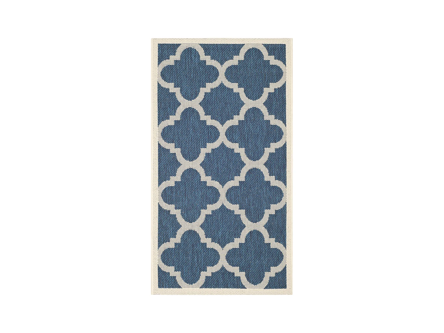 Tapis Bleu Marine/Neutre 79 X 152 cm - Jojo