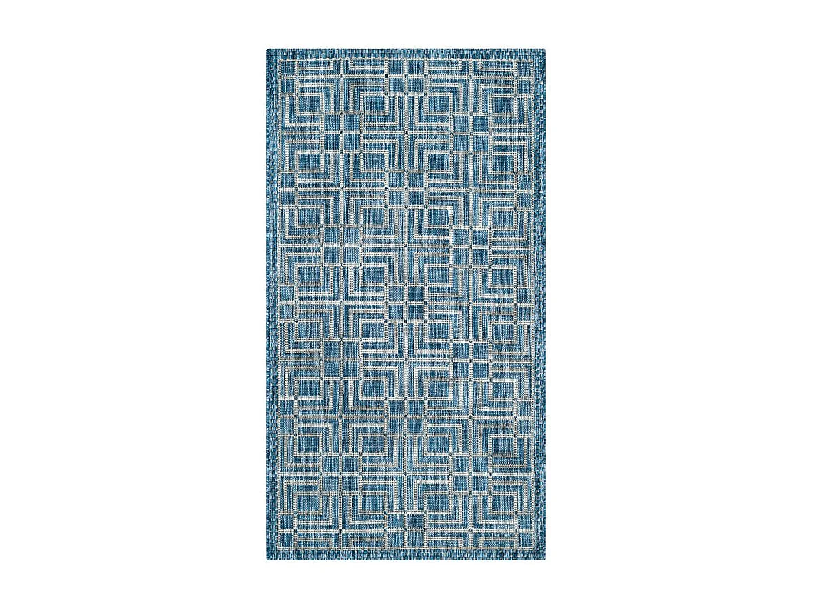 Tapis Bleu Marine/Gris 122 X 170 cm - Nantucket