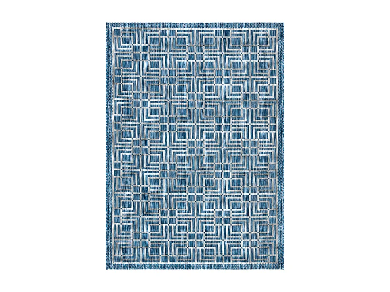 Tapis Bleu Marine/Gris 122 X 170 cm - Nantucket
