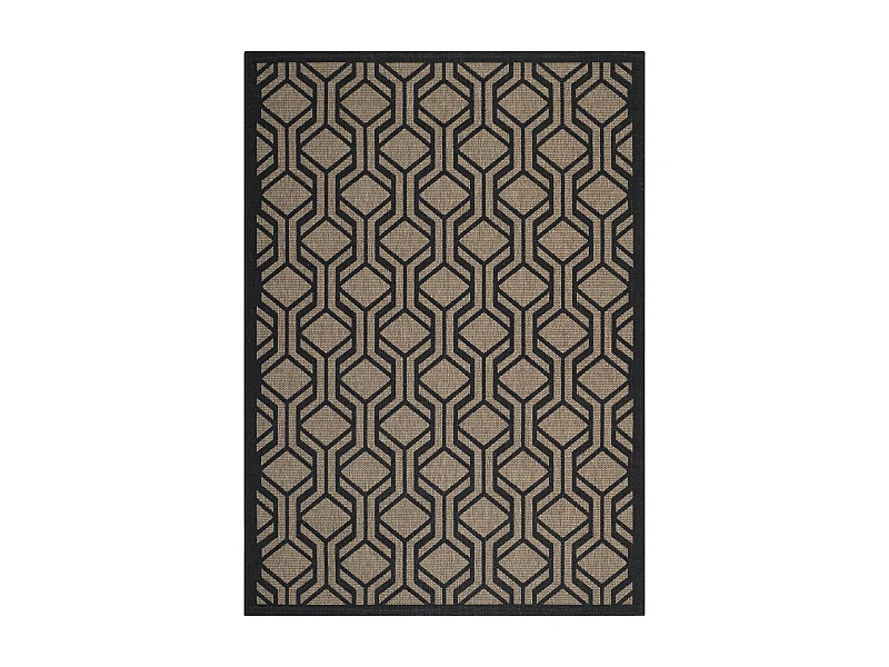 Tapis Marron/Noir 160 X 231 cm - Catalonia