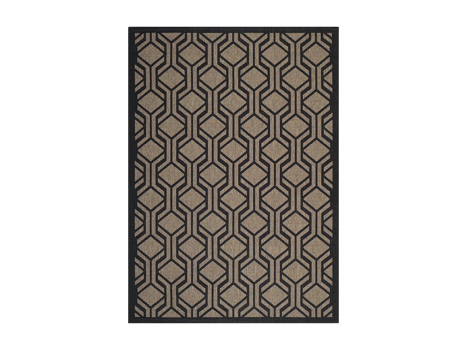 Tapis Marron/Noir 160 X 231 cm - Catalonia