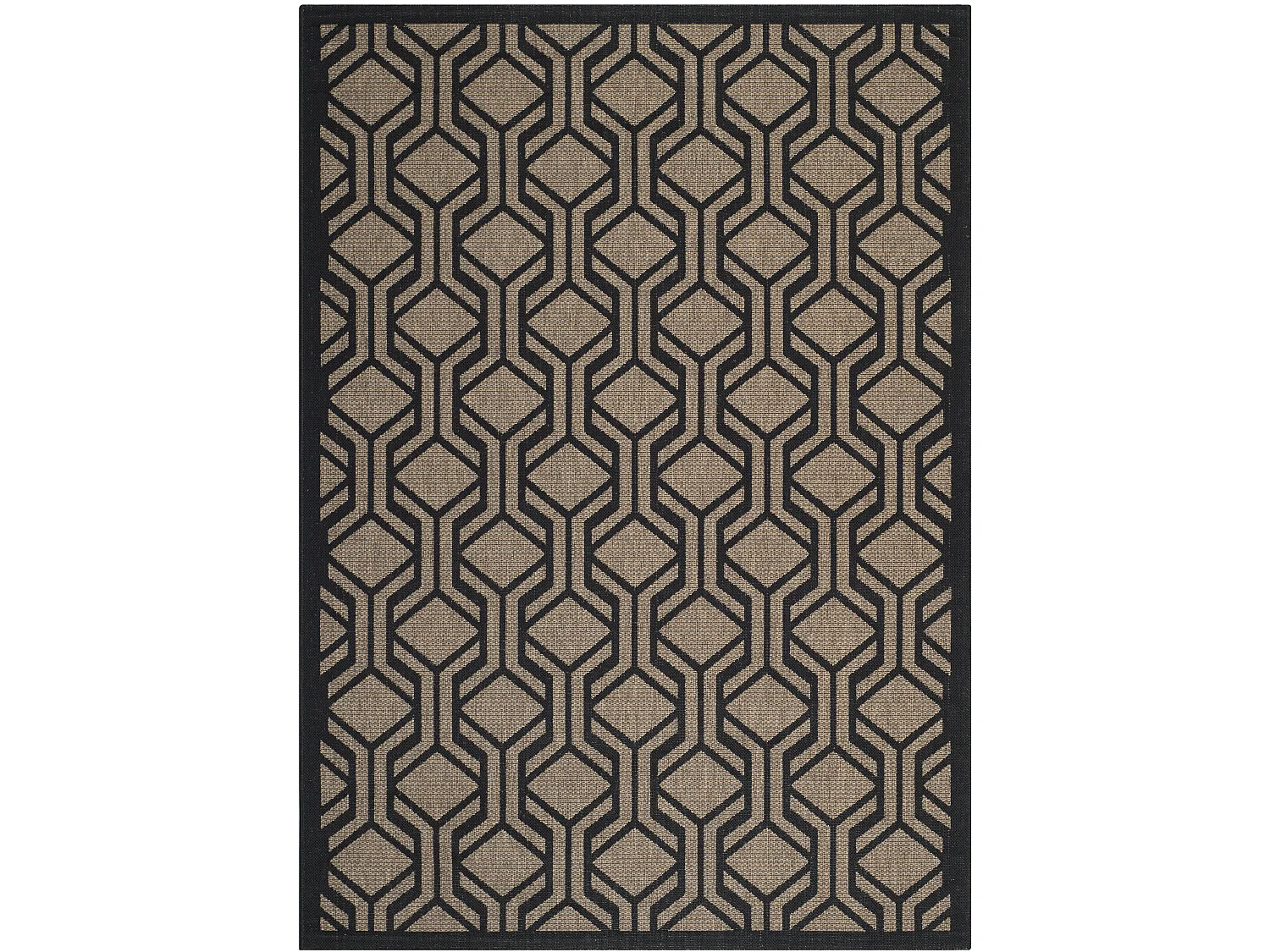 Tapis Marron/Noir 160 X 231 cm - Catalonia