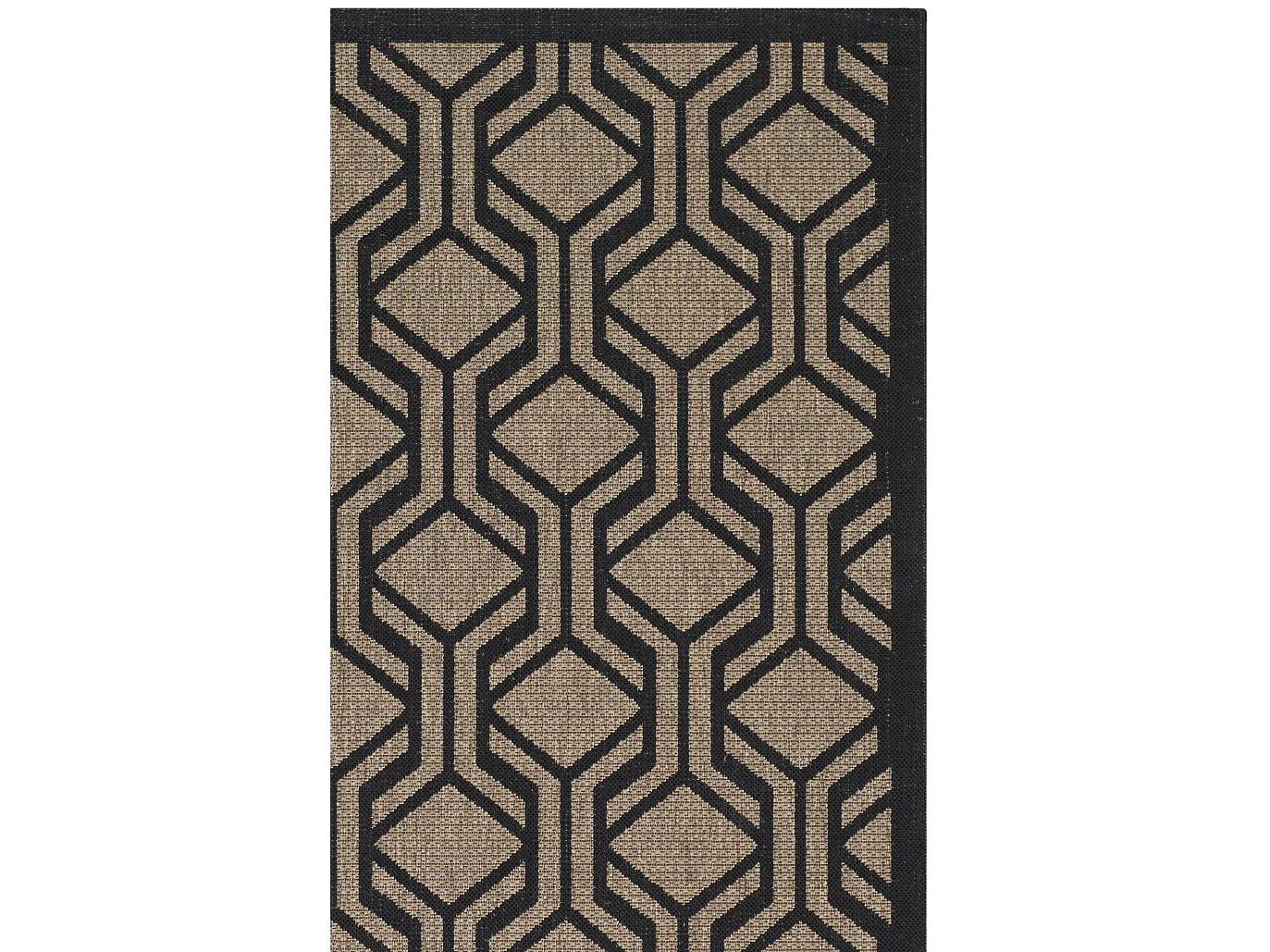 Tapis Marron/Noir 160 X 231 cm - Catalonia