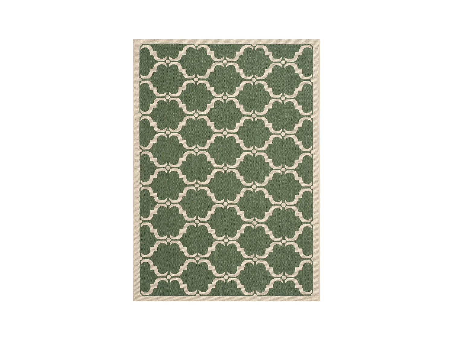 Tapis Vert/Neutre 160 X 231 cm - Lugano