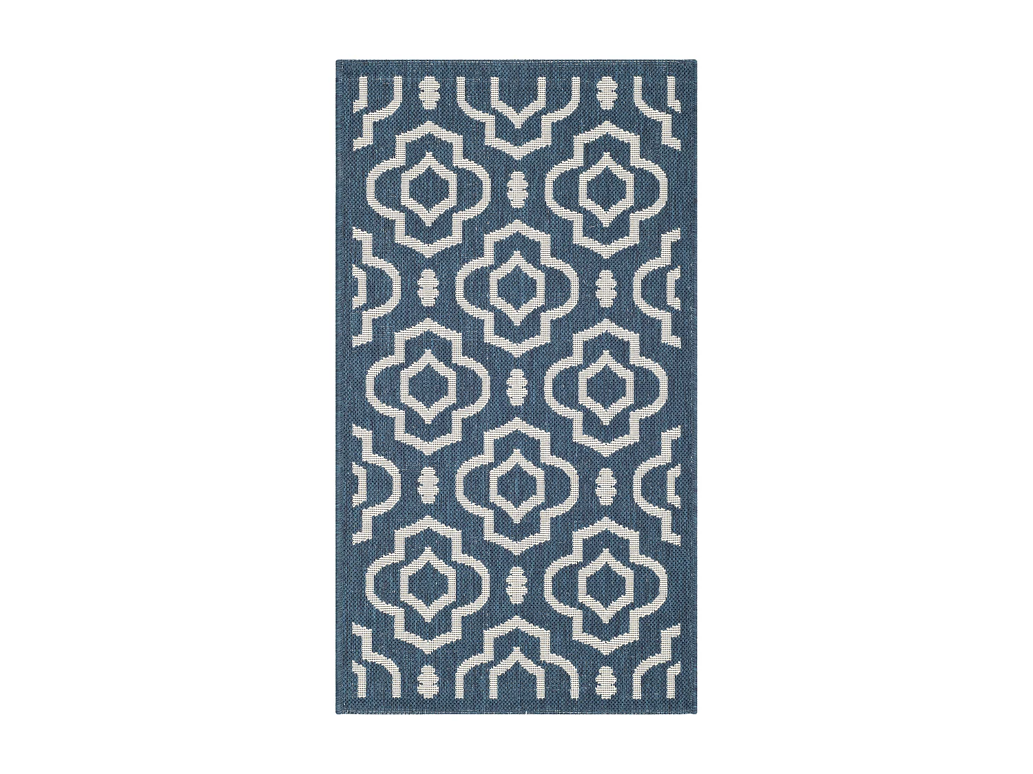 Tapis Bleu Marine/Neutre 122 X 170 cm - Mykonos