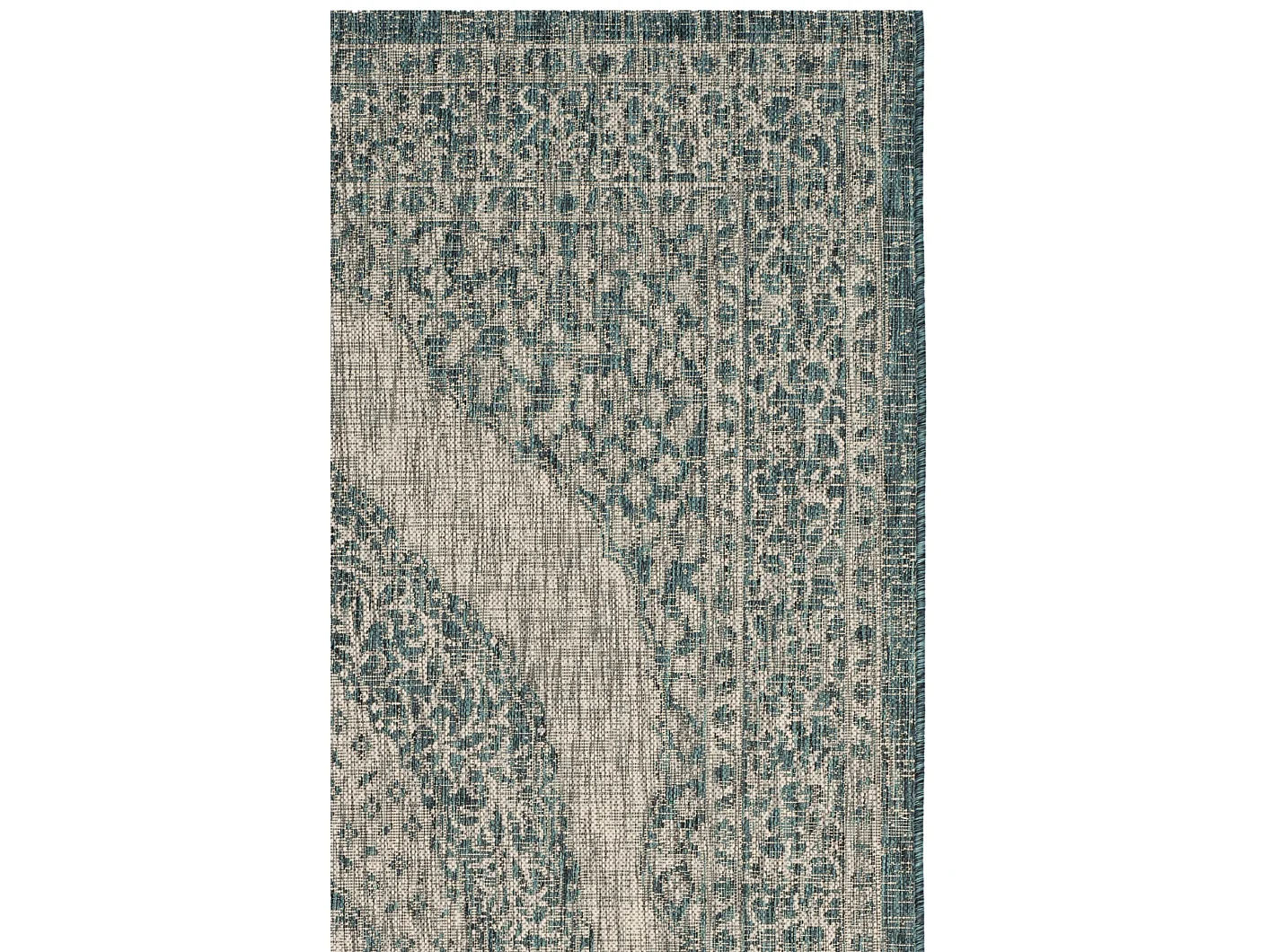 Tapis Gris/Bleu 122 X 170 cm - Amira