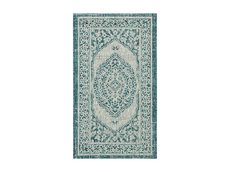 Tapis Gris/Bleu 122 X 170 cm - Amira