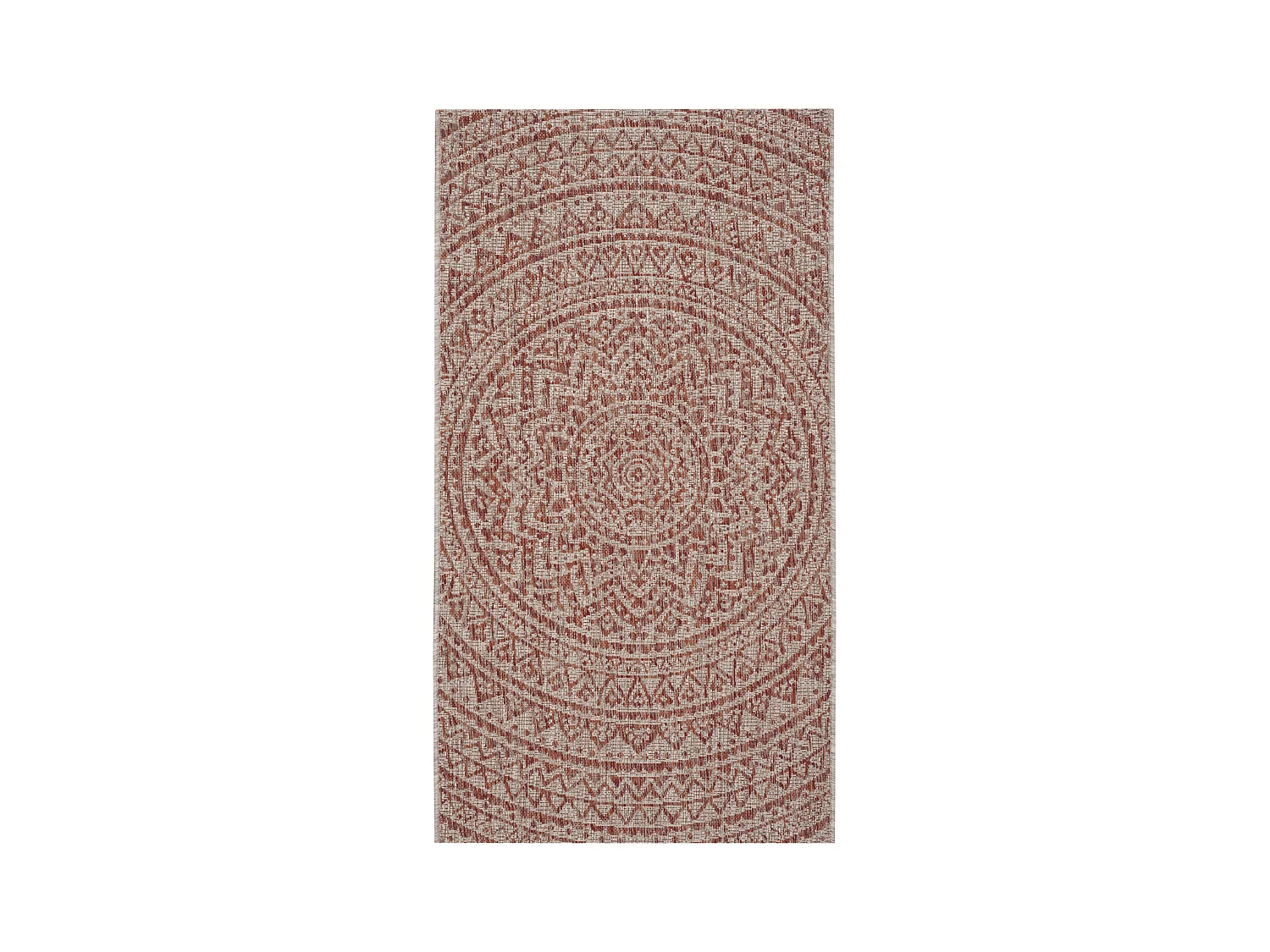 Tapis Neutre/Orange 79 X 152 cm - Kalene