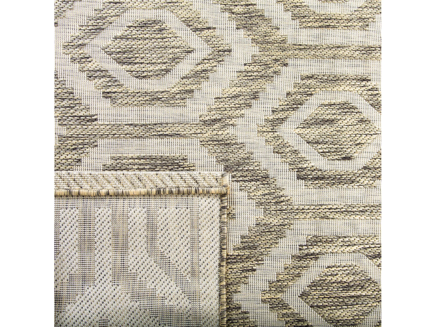 Tapis Marron/Neutre 122 X 170 cm - Zariah