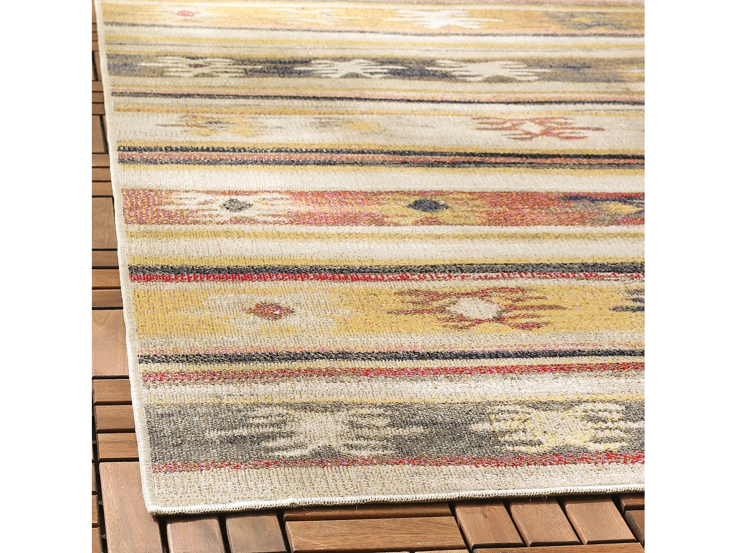 Tapis Neutre/Multicolore 69 X 244 cm - Lexine