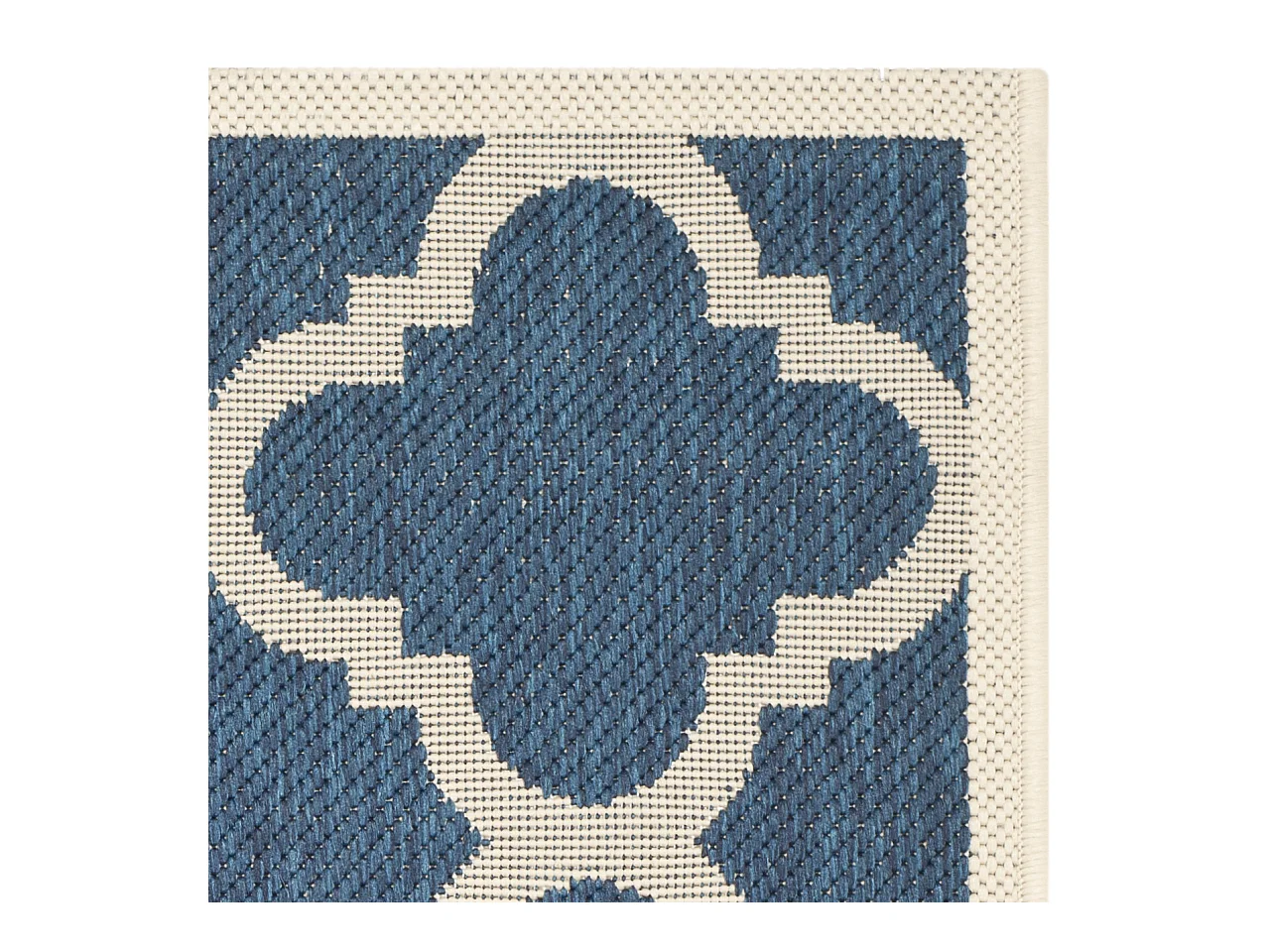 Tapis Bleu Marine/Neutre 122 X 170 cm - Jojo