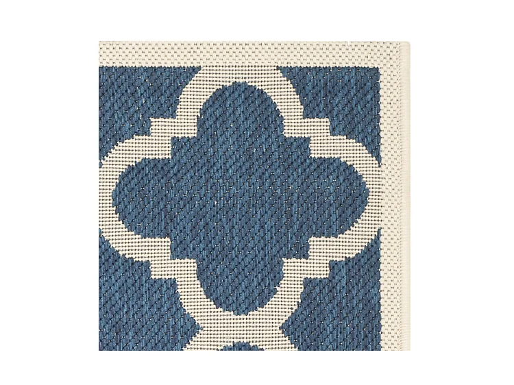 Tapis Bleu Marine/Neutre 122 X 170 cm - Jojo