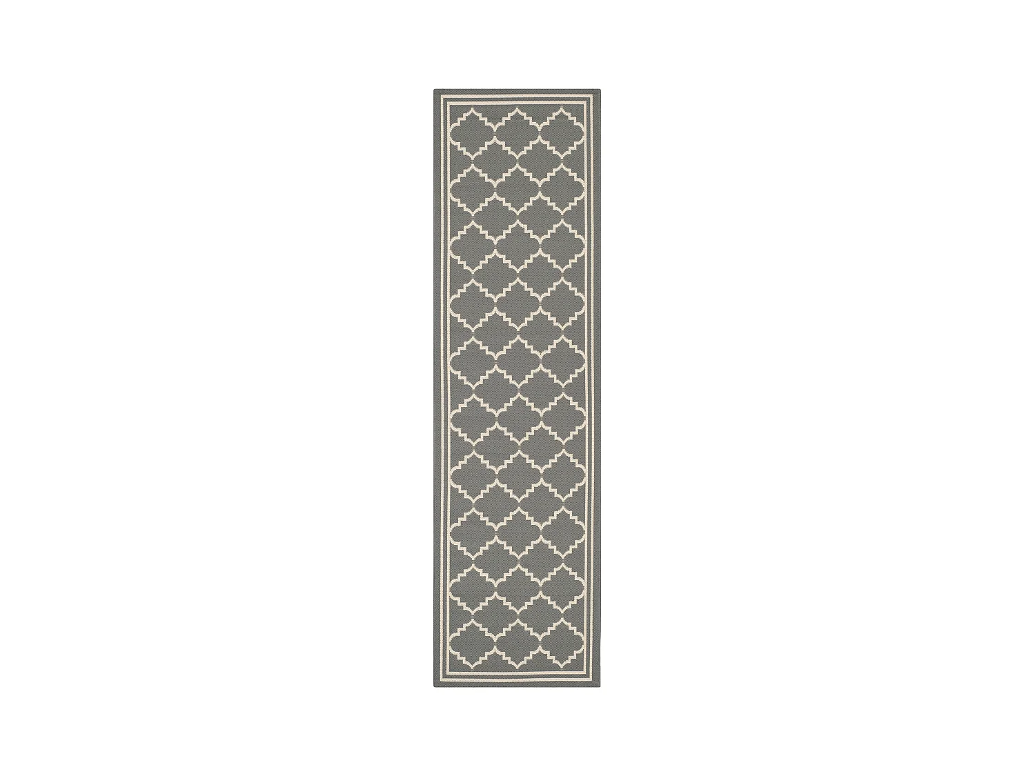 Tapis Gris/Neutre 69 X 244 cm - Oriah
