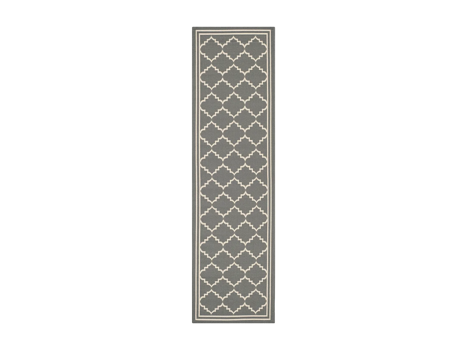 Tapis Gris/Neutre 69 X 244 cm - Oriah