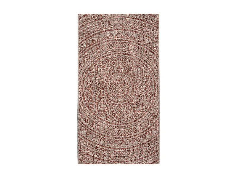 Tapis Neutre/Orange 122 X 170 cm - Kalene