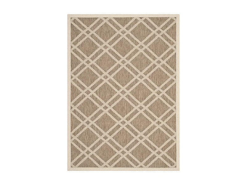 Tapis Marron/Neutre 122 X 170 cm - Thalia