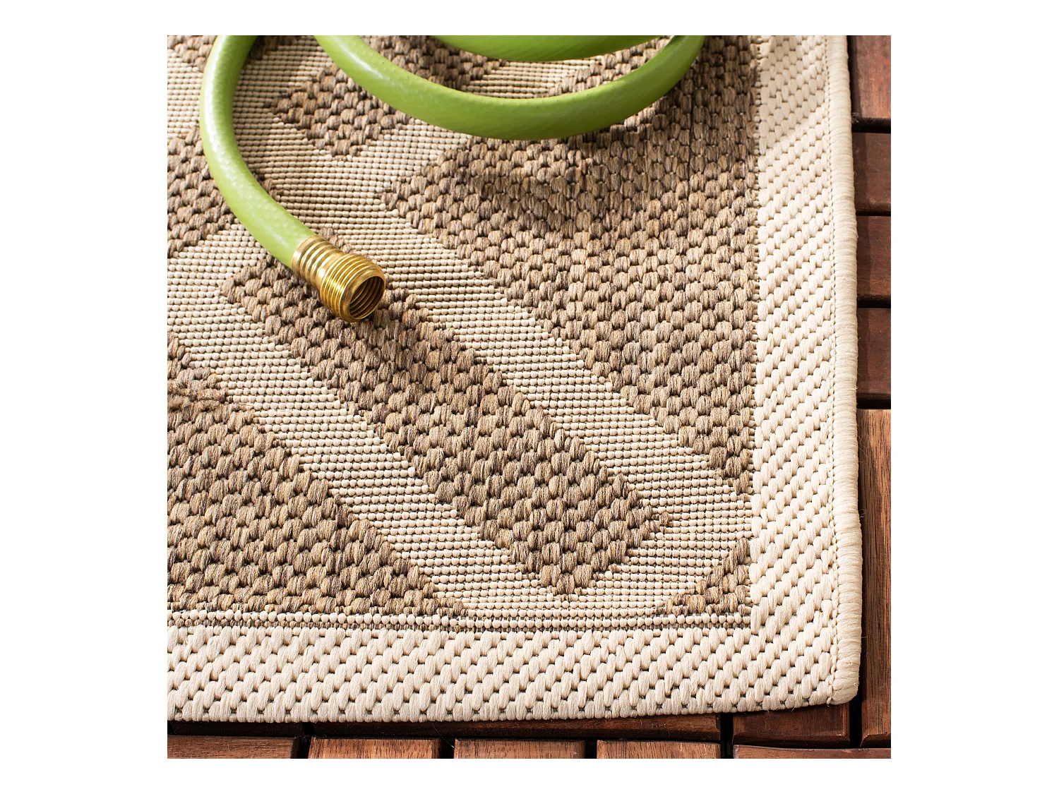 Tapis Marron/Neutre 122 X 170 cm - Thalia