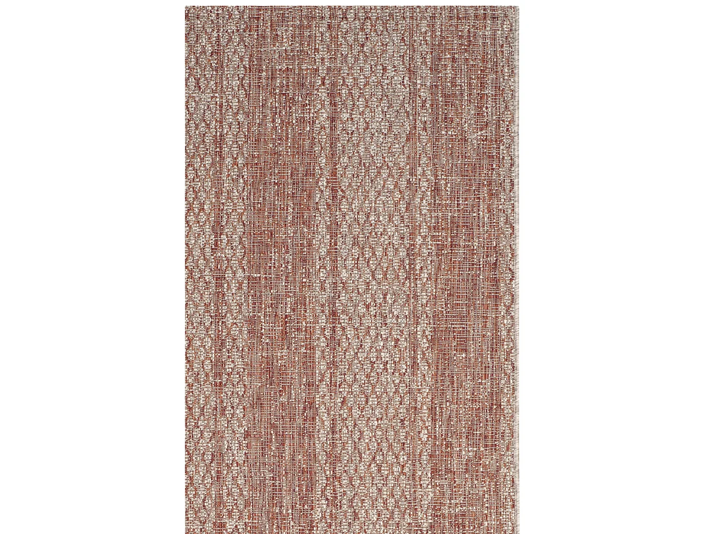 Tapis Neutre/Orange 201 X 290 cm - Rafal
