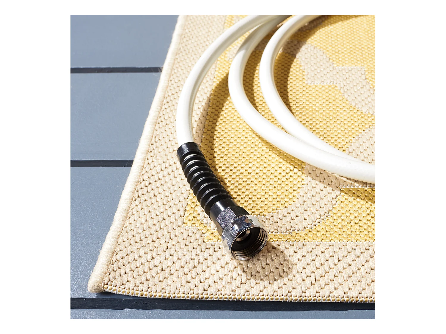 Tapis Jaune/Neutre 201 X 290 cm - Lugano