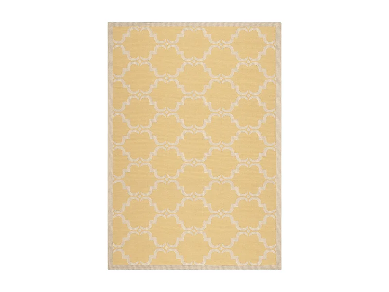 Tapis Jaune/Neutre 201 X 290 cm - Lugano