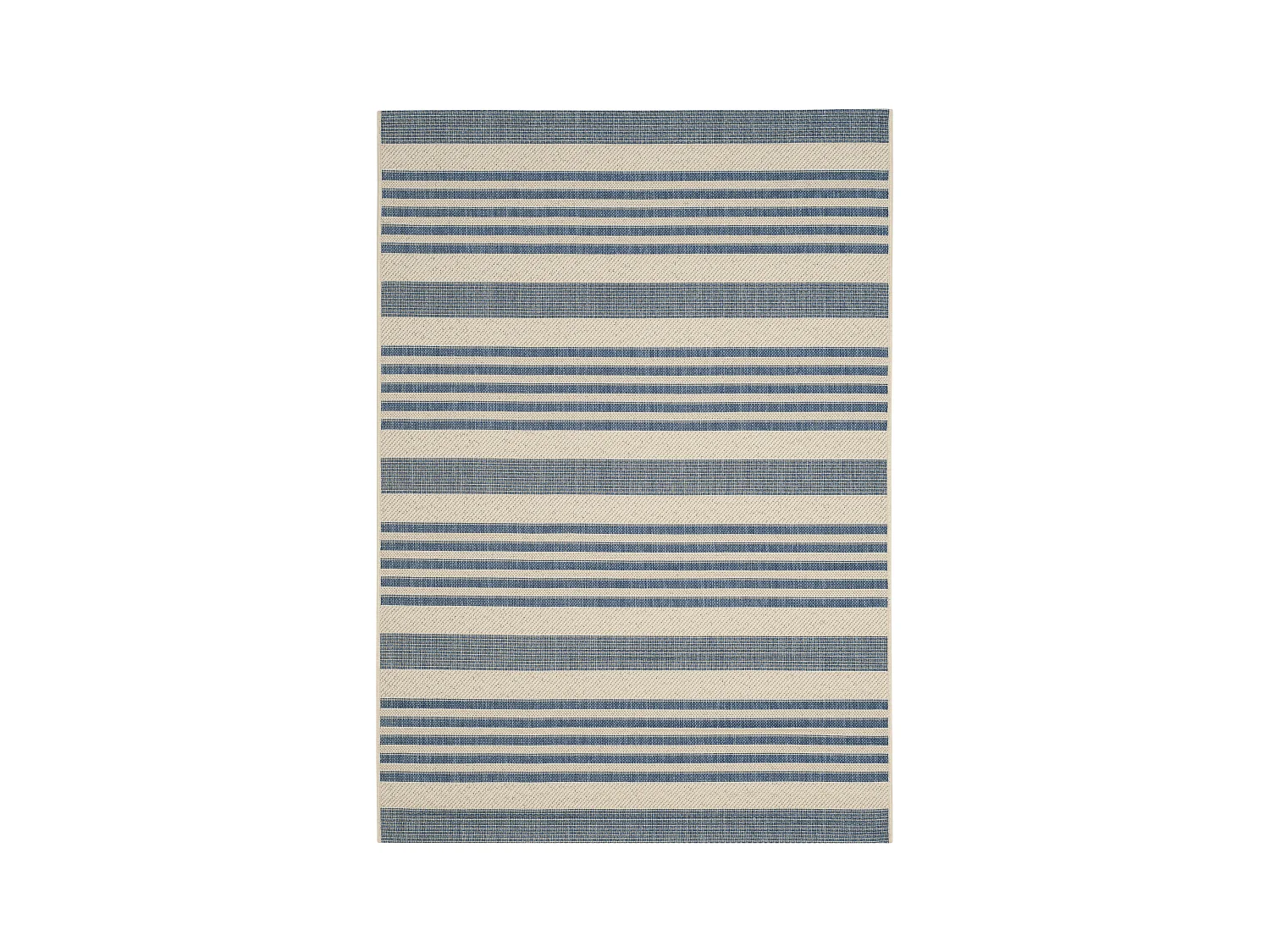 Tapis Neutre/Bleu 79 X 152 cm - Gemma