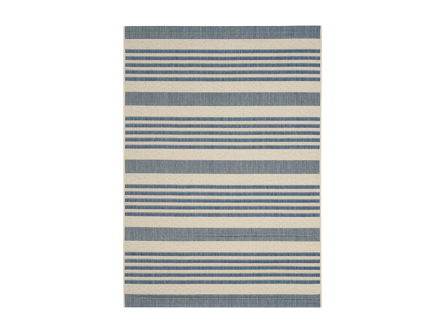 Tapis Neutre/Bleu 79 X 152 cm - Gemma