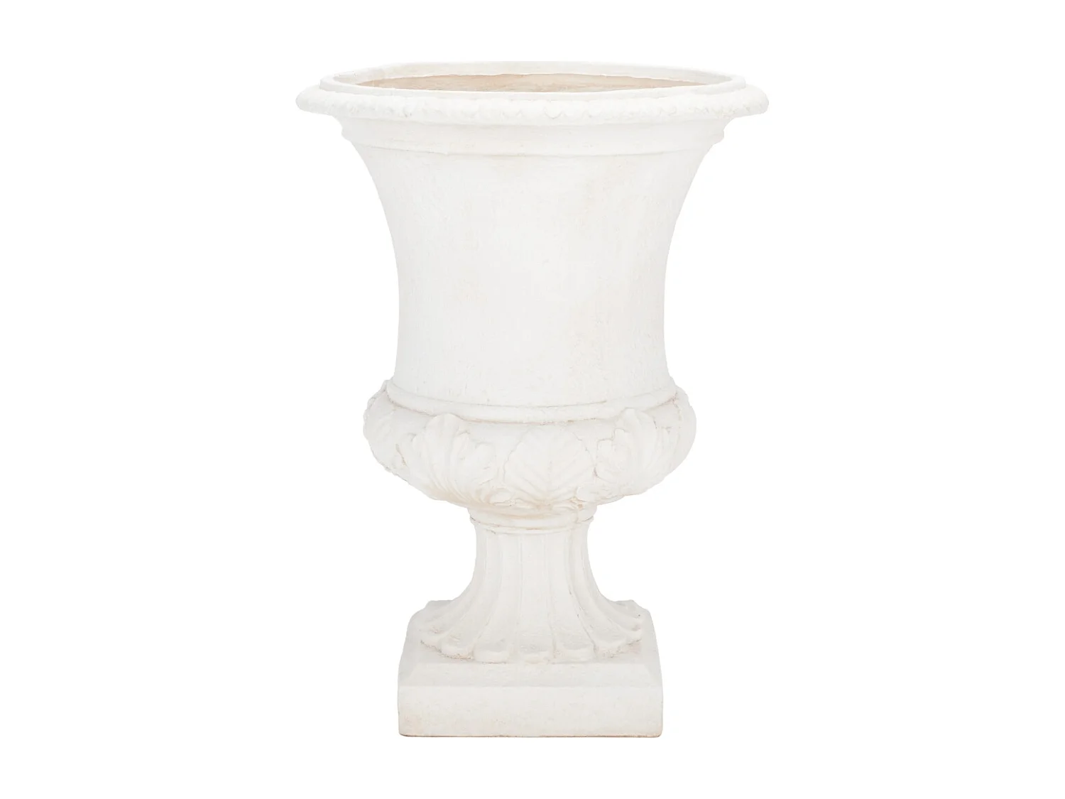 Jardinière Blanc Cassé 55 x 55 x 75 cm - Paven