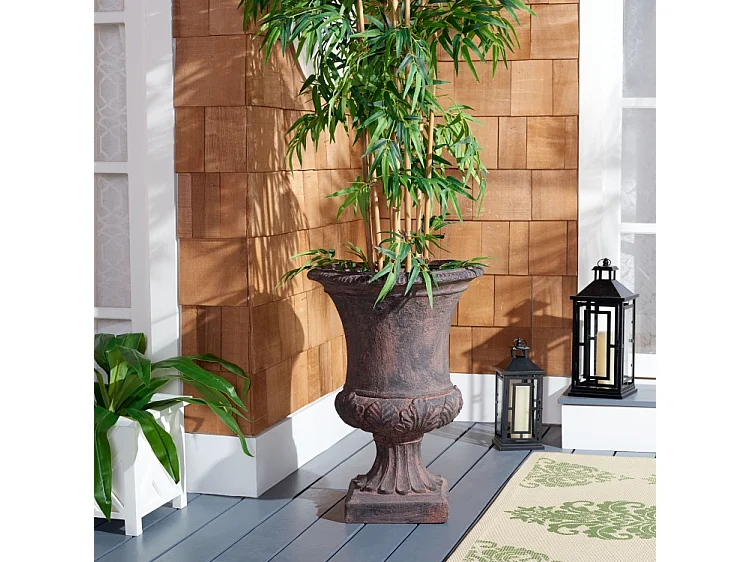 Jardinière Marron 55 x 55 x 75 cm - Paven