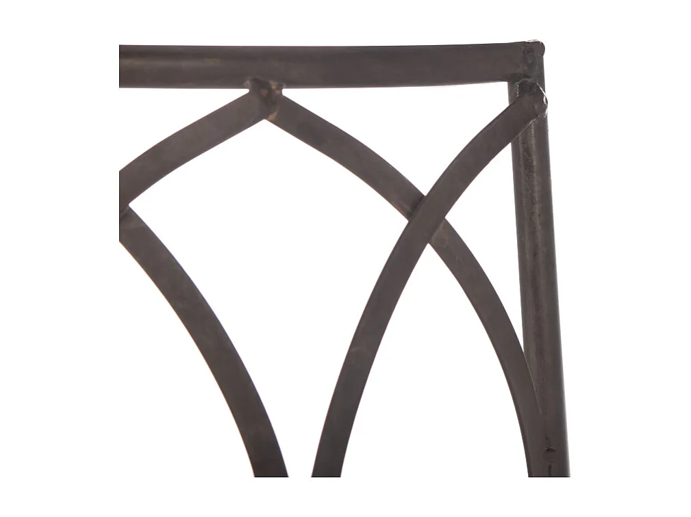 Banc Brun Rustique 60 x 130 x 200 cm - Abia