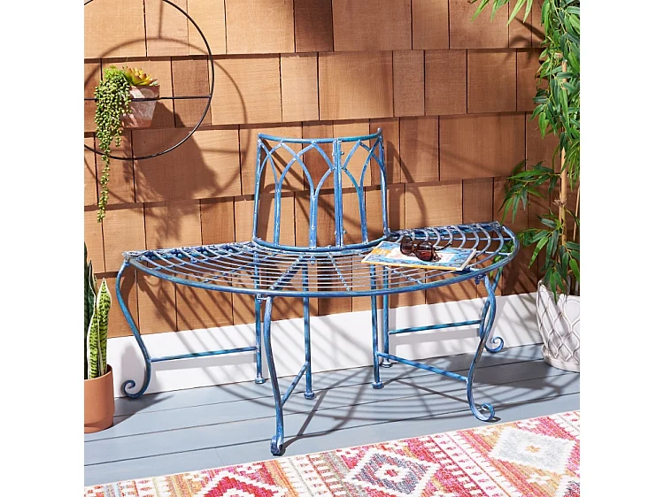 Banc Maroc Bleu 60 x 130 x 200 cm - Abia