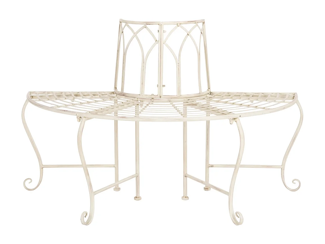 Banc Déchiré/Blanc 60 x 125 x 80 cm - Abia