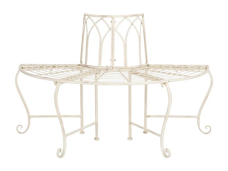 Banc Déchiré/Blanc 60 x 125 x 80 cm - Abia