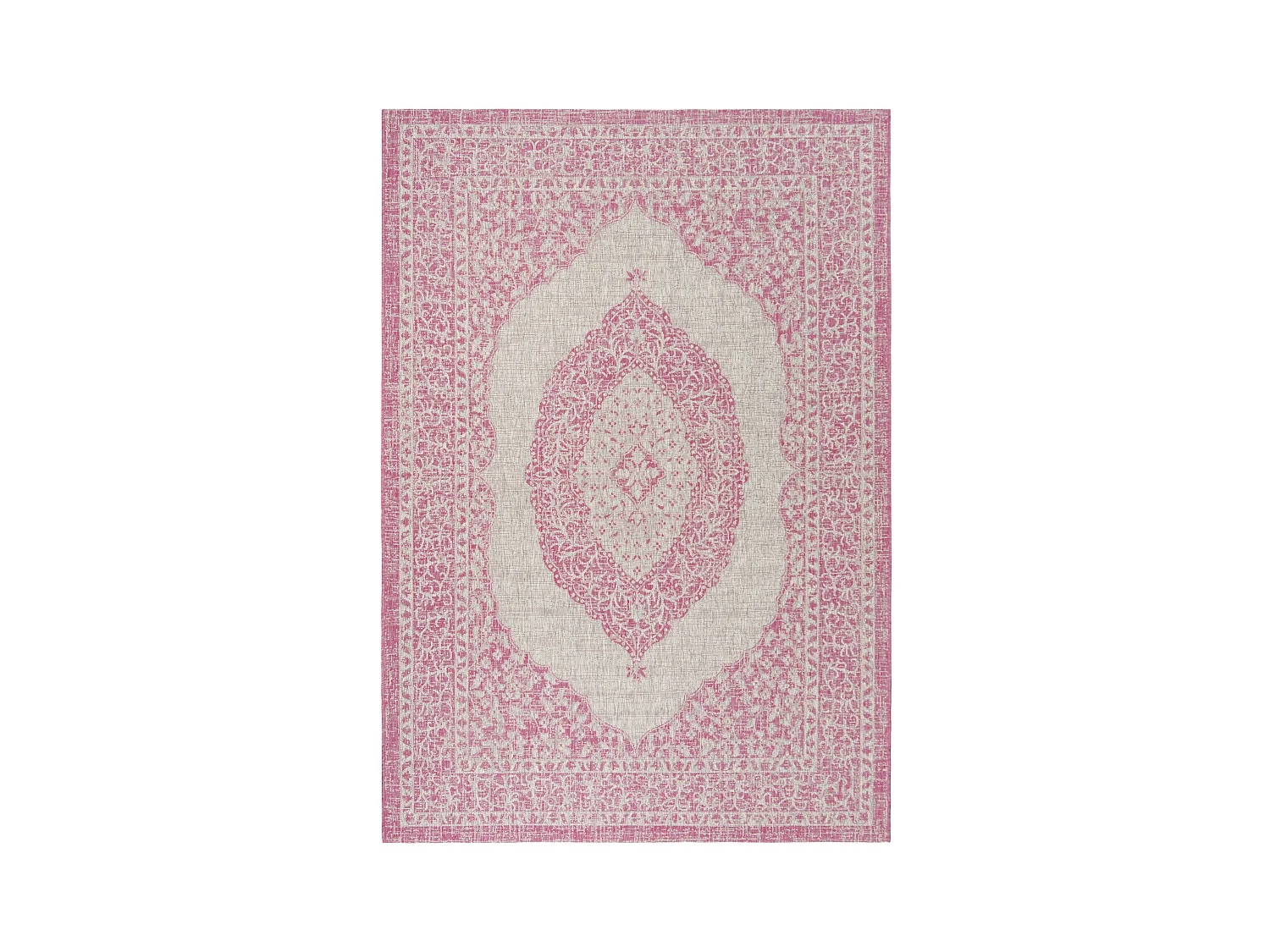 Tapis Gris/Rose 201 X 290 cm - Amira
