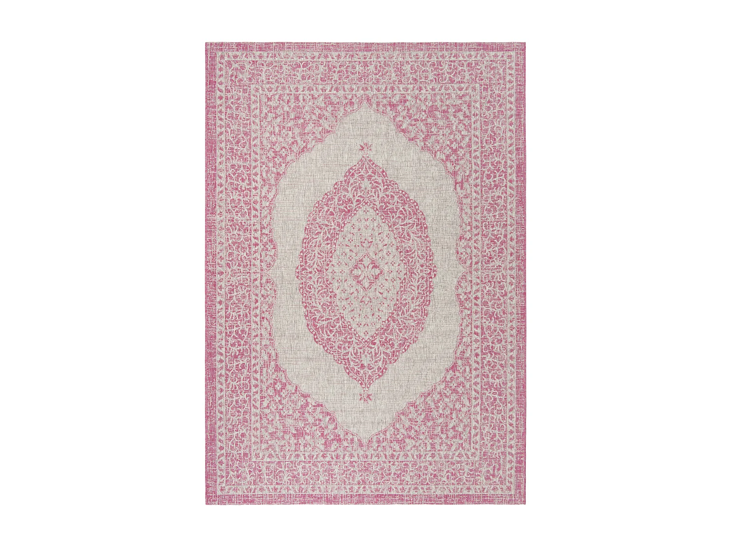 Tapis Gris/Rose 201 X 290 cm - Amira
