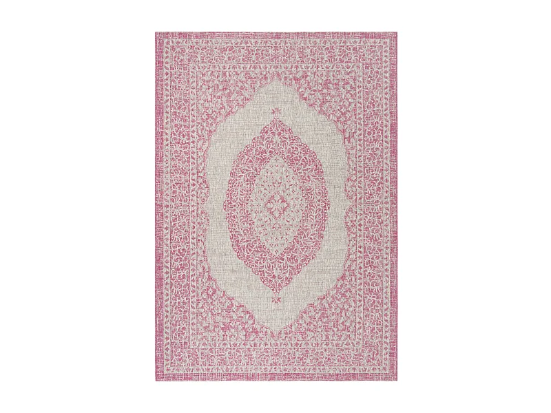 Tapis Gris/Rose 201 X 290 cm - Amira