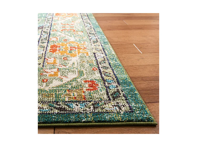 Tapis Vert/Bleu 235 x 235 cm - Milà