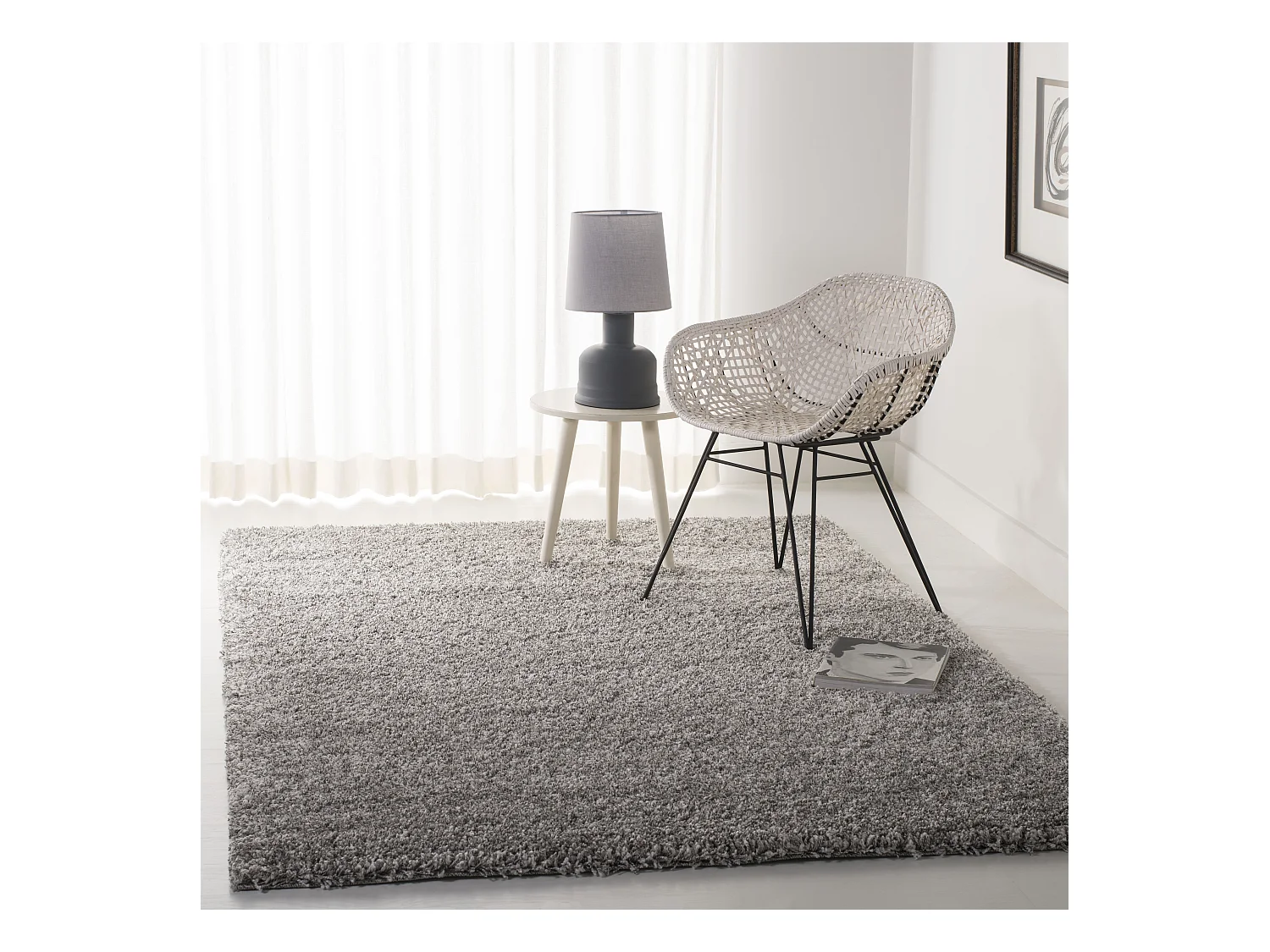 Tapis Gris 160 X 229 cm - Crosby