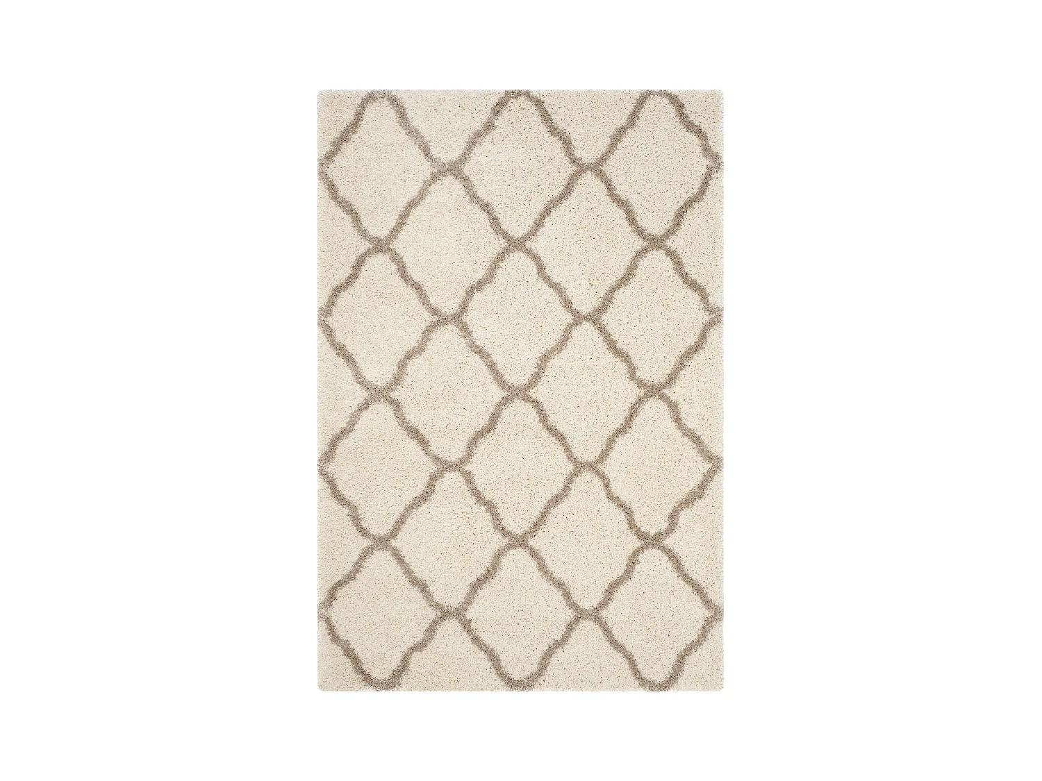 Tapis Neutre/Blanc 155 X 229 cm - Brooklyn