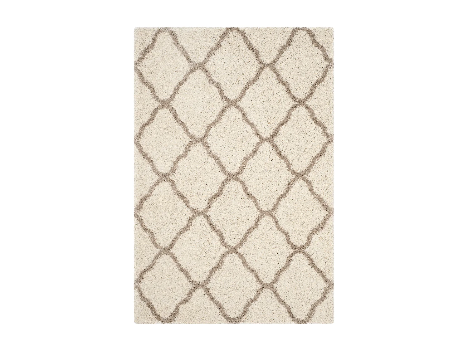 Tapis Neutre/Blanc 155 X 229 cm - Brooklyn