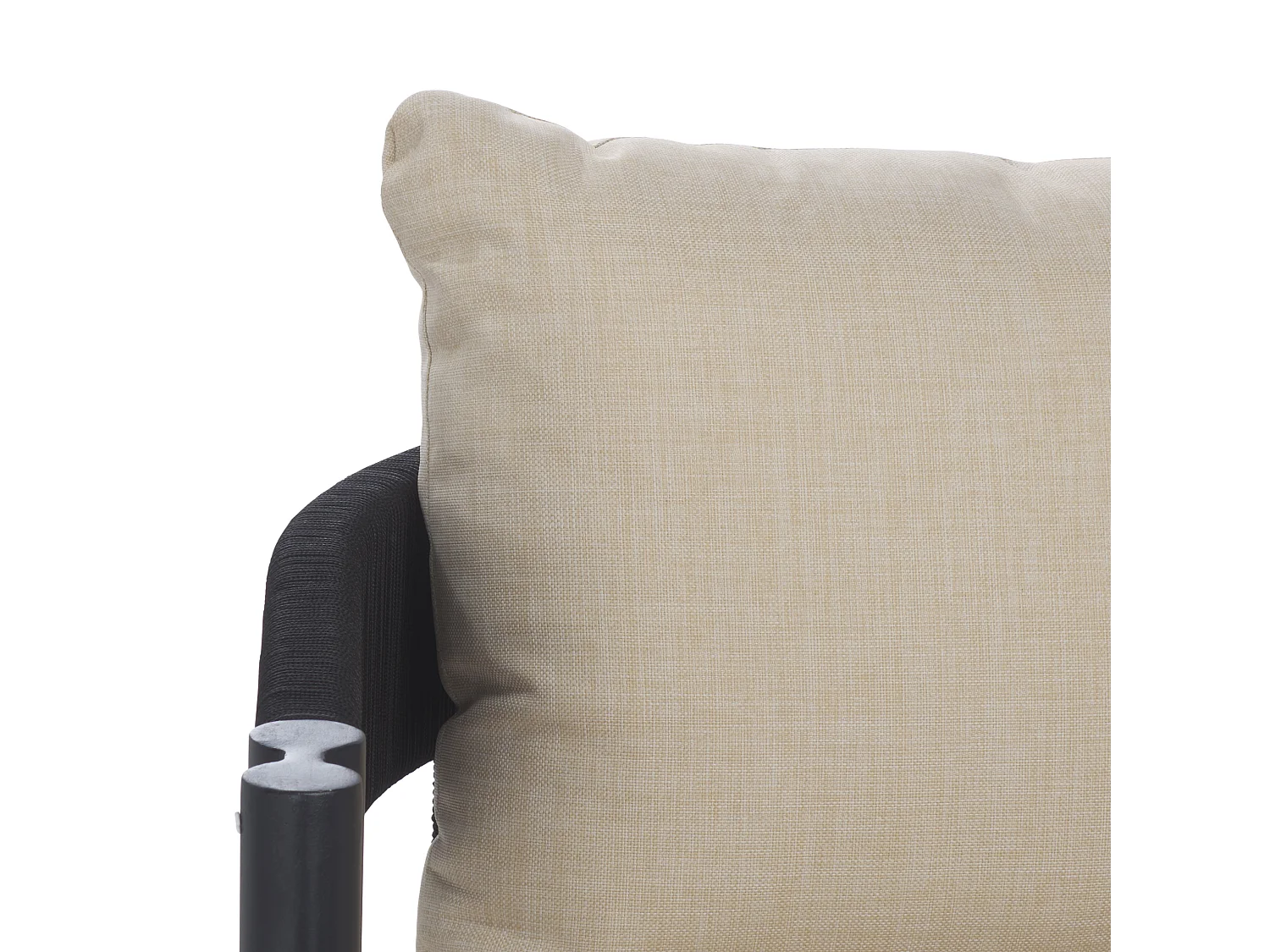 Ensemble d'extérieur Noir/Beige 55 x 75 x 140 cm - Viola