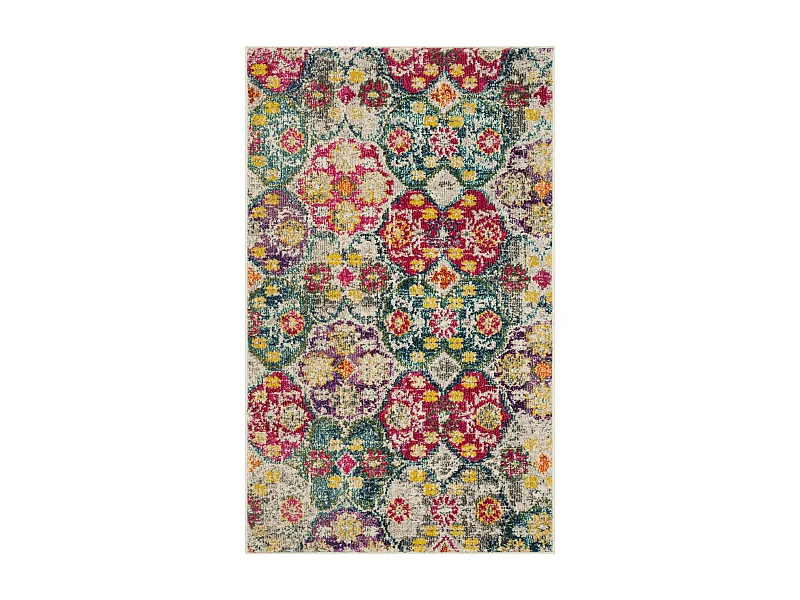 Tapis Gris/Rose 91 X 152 cm - Mandore Area