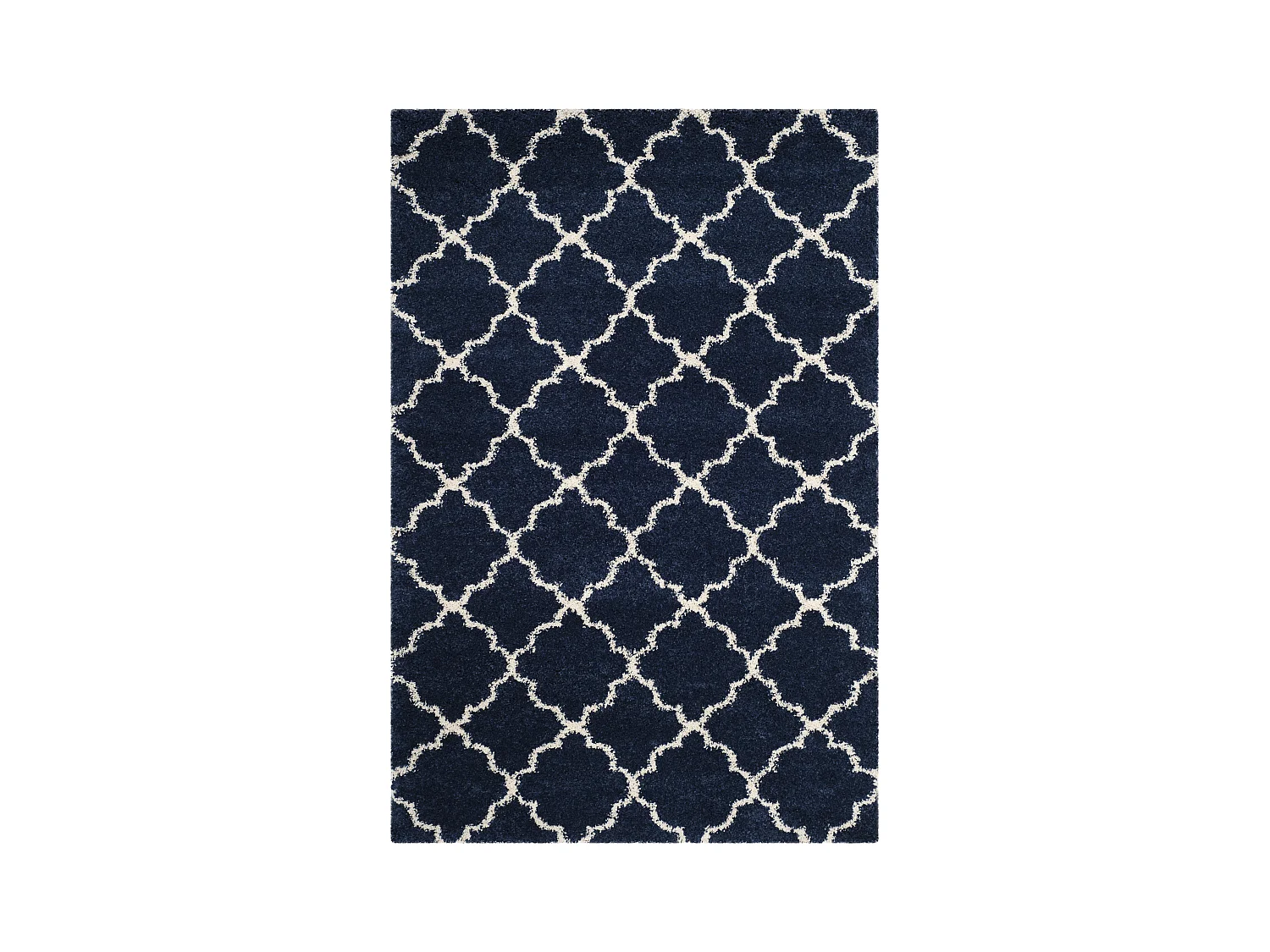 Tapis Bleu Marine/Neutre 155 X 229 cm - Coco