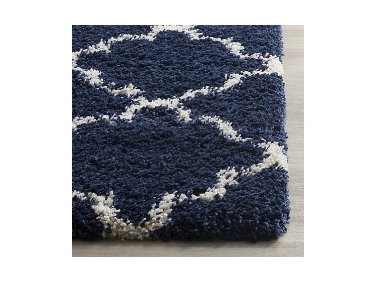 Tapis Bleu Marine/Neutre 155 X 229 cm - Coco