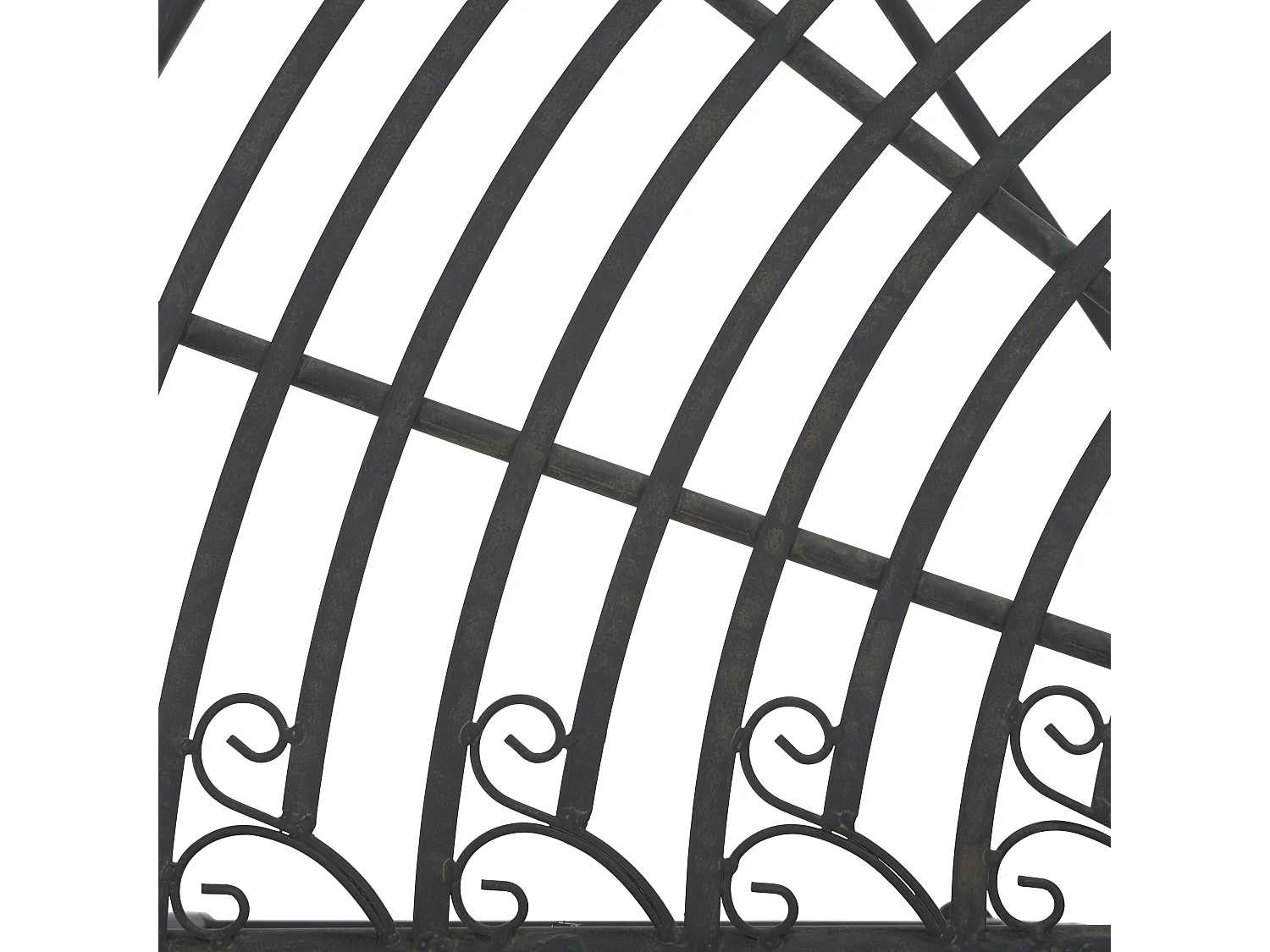 Banc Noir 15 x 65 x 115 cm - Abia