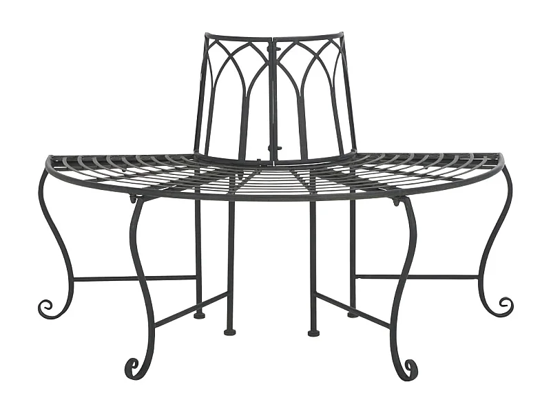 Banc Noir 15 x 65 x 115 cm - Abia